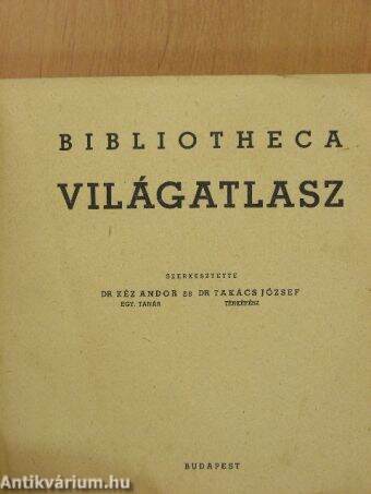 Bibliotheca világatlasz