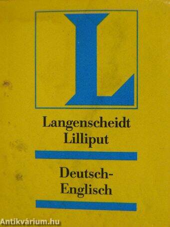 Langenscheidt Lilliput Deutsch-Englisch (minikönyv)