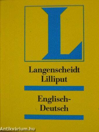 Langenscheidt Lilliput Englisch-Deutsch (minikönyv)