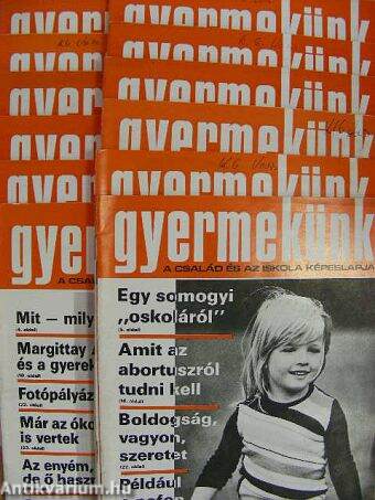 Gyermekünk 1987. január-december