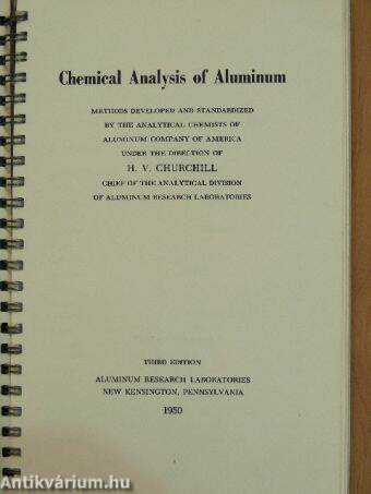 Chemical Analysis of Aluminum