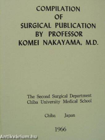 Compilation of surgical publication