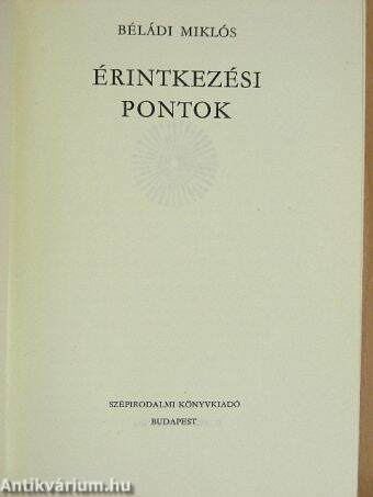 Érintkezési pontok