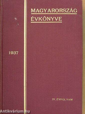 Magyarország Évkönyve 1937