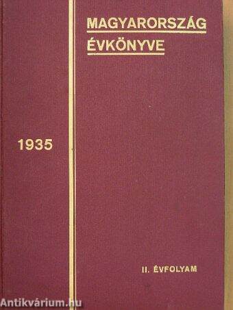 Magyarország Évkönyve 1935