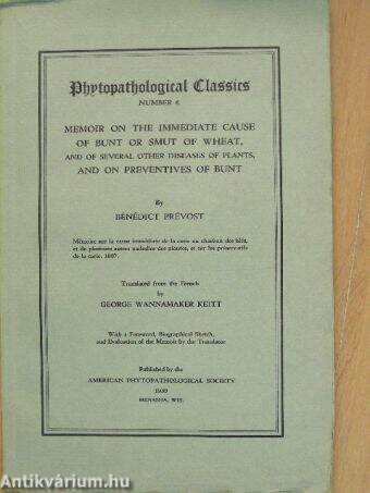 Phytopathological Classics 6.
