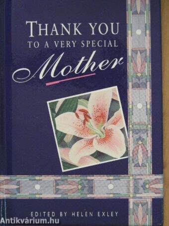 Thank you to a very special Mother