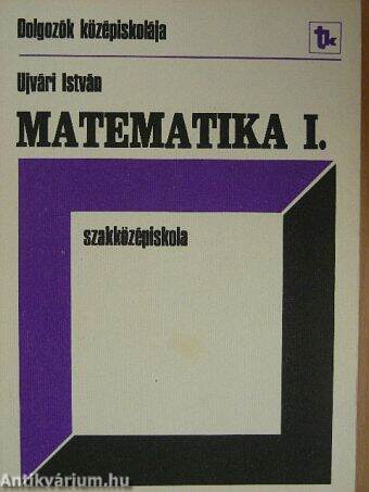 Matematika I.