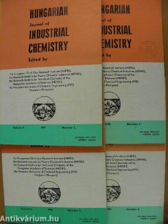 Hungarian Journal of Industrial Chemistry 1978. 1-4.