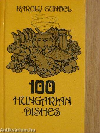 100 hungarian dishes (minikönyv)