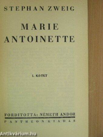 Marie Antoinette I-II.