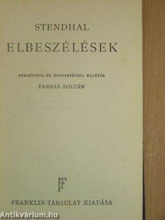 Elbeszélések