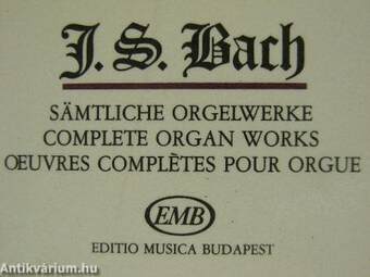 Sämtliche Orgelwerke (minikönyv)