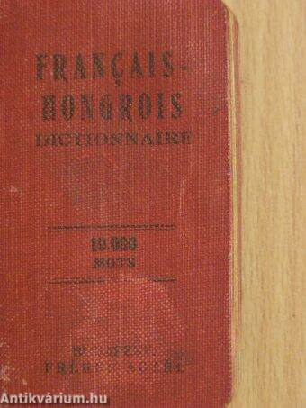 Francaise-Hongrois Dictionnaire (minikönyv)