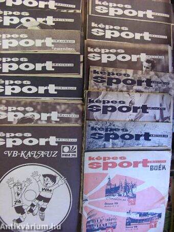 Képes Sport 1974. (nem teljes évfolyam)