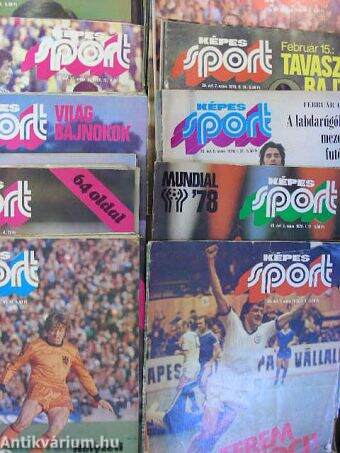 Képes Sport 1978. (nem teljes évfolyam)