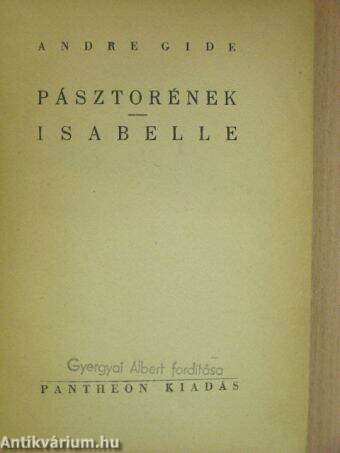 Pásztorének/Isabelle