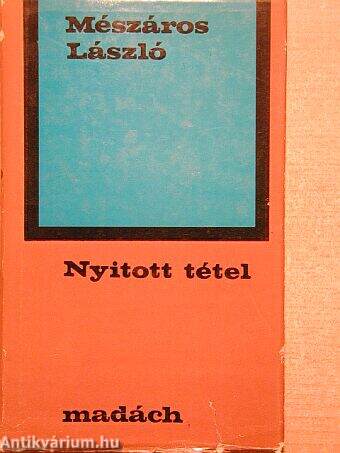 Nyitott tétel