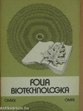 Folia Biotechnologica 8.