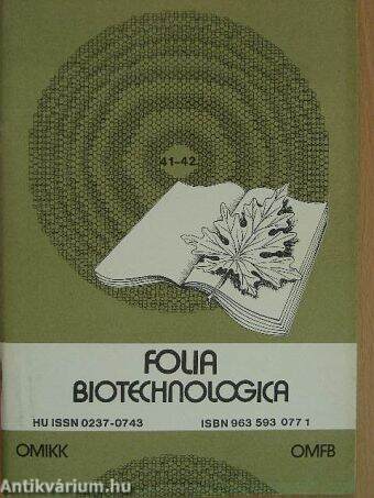 Folia Biotechnologica 41-42.