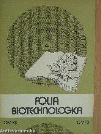 Folia Biotechnologica 4.