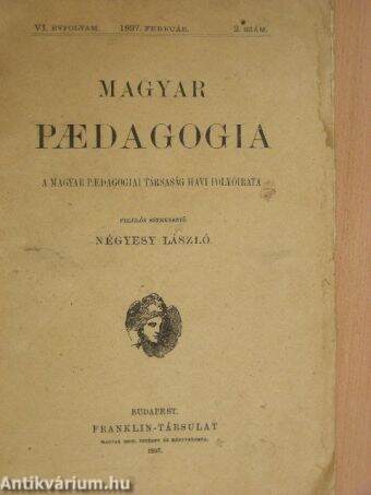 Magyar Paedagogia 1897. február