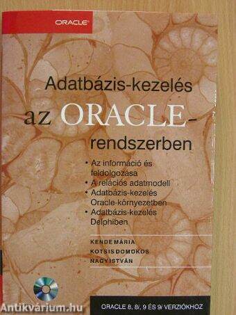 Adatbázis-kezelés az Oracle-rendszerben