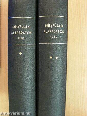 Magyarország mélyfúrási alapadatai 1986 I-II.