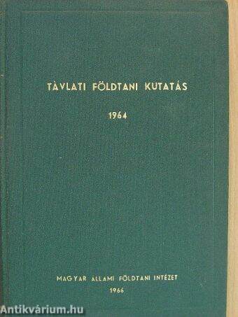 Távlati földtani kutatás 1964