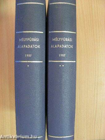 Magyarország mélyfúrási alapadatai 1987 I-II.