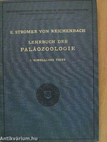 Lehrbuch der Paläozoologie I.