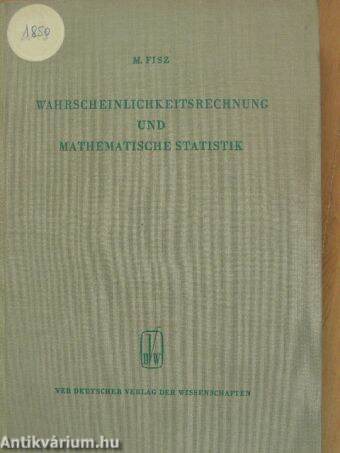 Wahrscheinlichkeitsrechnung und mathematische Statistik