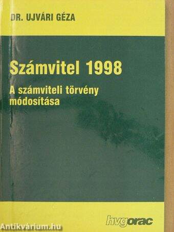 Számvitel 1998