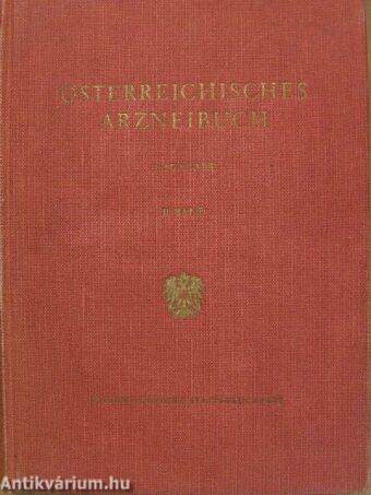 Österreichisches Arzneibuch (Pharmacopoea Austriaca Editio Nona) II.