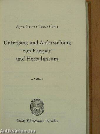 Untergang und Auferstehung von Pompeji und Herculaneum