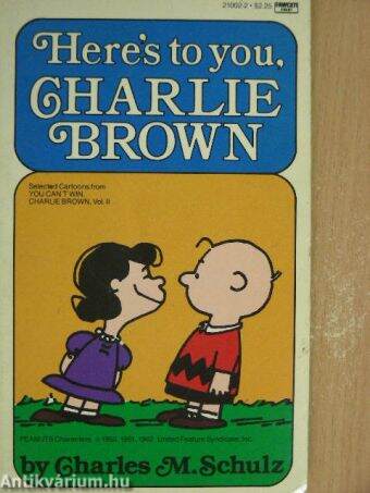 Here's to you, Charlie Brown