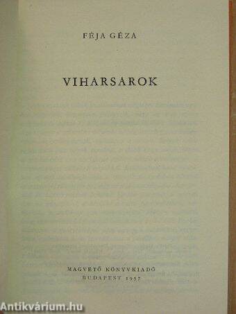 Viharsarok