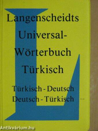 Langenscheidts Universal-Wörterbuch Türkisch