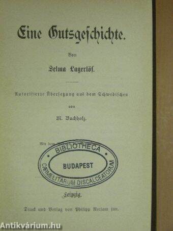 Eine Gutsgeschichte (gótbetűs)