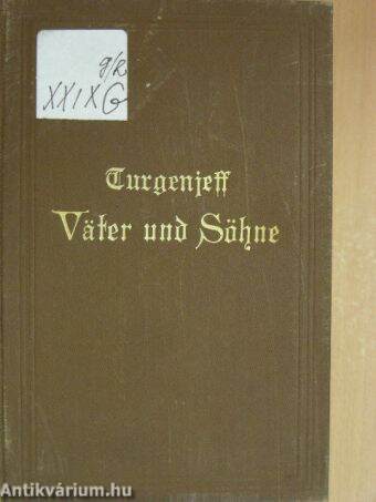 Väter und Söhne (gótbetűs)