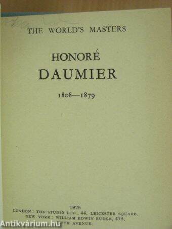 Honoré Daumier 1808-1879