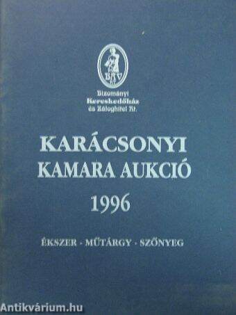 Karácsonyi Kamara Aukció 1996.