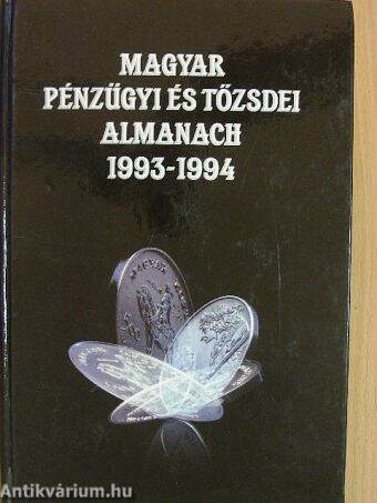 Magyar pénzügyi és tőzsdei almanach 1993-94. I.