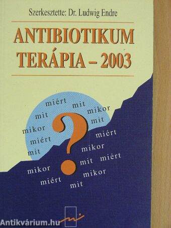 Antibiotikum terápia - 2003