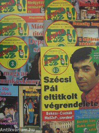 Szuper Pszt! 1991. október-december