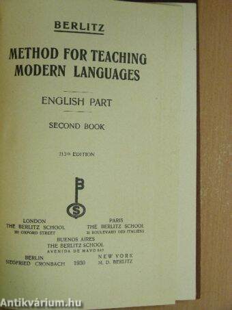 Method for Teaching Modern Languages II.