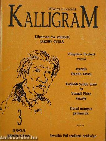 Kalligram 1993. március