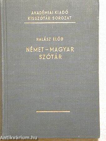 Német-magyar szótár