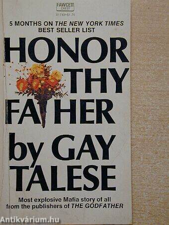 Honor thy Father gay Talese