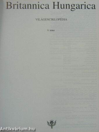 Britannica Hungarica Világenciklopédia 5.